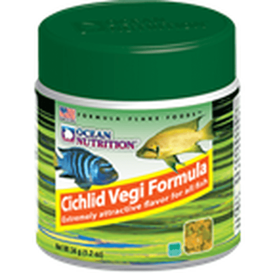 Ocean Nutrition Cichlid Vegi Flake 1.2oz Ocean Nutrition