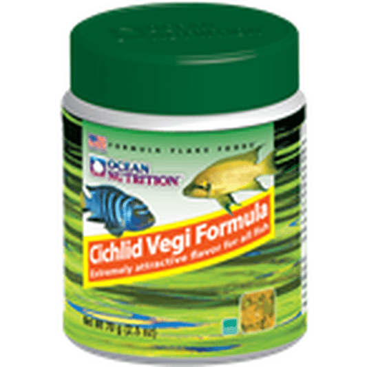 Ocean Nutrition Cichlid Vegi Flake 2.5oz Ocean Nutrition