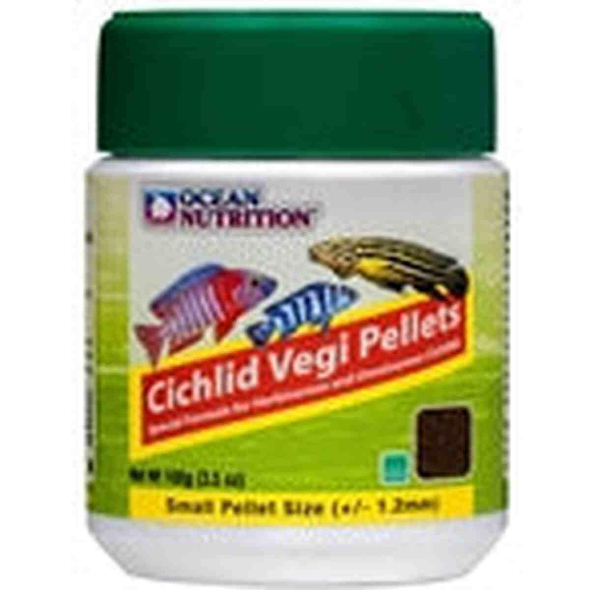 Ocean Nutrition Cichlid Vegi Pellets Small 100g Ocean Nutrition