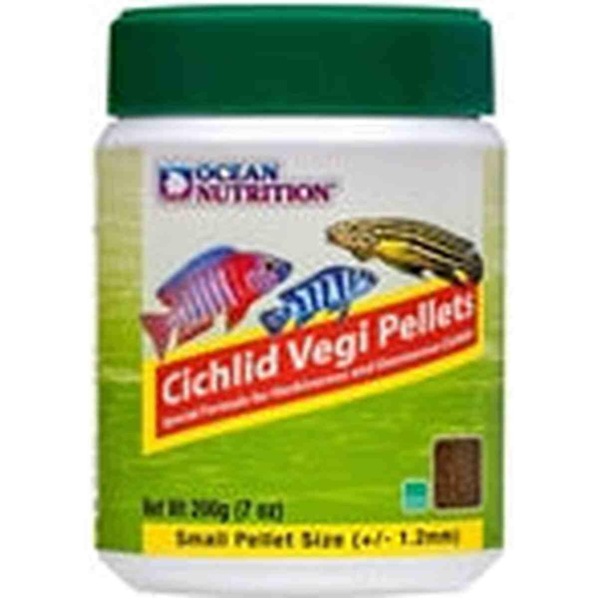 Ocean Nutrition Cichlid Vegi Pellets Small 200g Ocean Nutrition