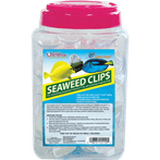 Ocean Nutrition Feeding Frenzy Seaweed Clips 36 Count Jar Ocean Nutrition