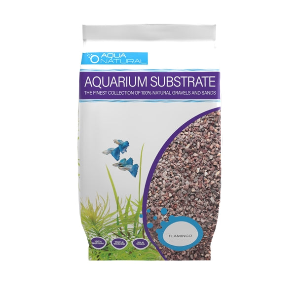 Pisces Aqua Natural Aquarium Substrate - Flamingo Gravel 20 lbs