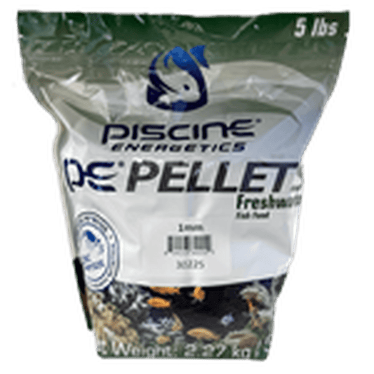 PE Mysis Pellets Freshwater 1mm - 5lb Pouch Piscine Energetics