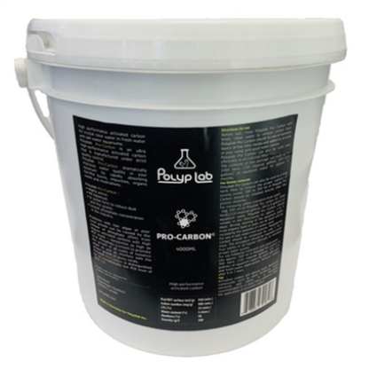 PolypLab Pro-Carbon – Premium Activated Carbon 500 mL, 1000 mL, 4000 mL, 14 L, 18 L PolypLab