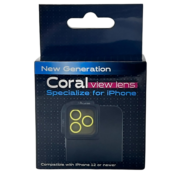 PolypLab Coral View Lens for iPhone PolypLab