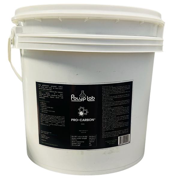 PolypLab Pro-Carbon – Premium Activated Carbon 500 mL, 1000 mL, 4000 mL, 14 L, 18 L PolypLab