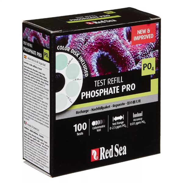 Red Sea Phosphate Pro — Reagent Refill Kit 100 Tests Red Sea