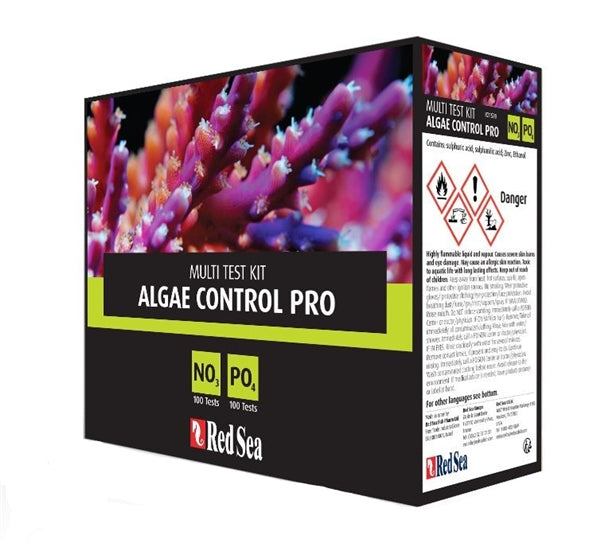 Red Sea Algae Control Multi Test Kit NO₃/PO₄ — Nitrate & Phosphate Red Sea