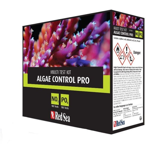 Red Sea Algae Control Multi Test Kit NO₃/PO₄ — Nitrate & Phosphate Red Sea