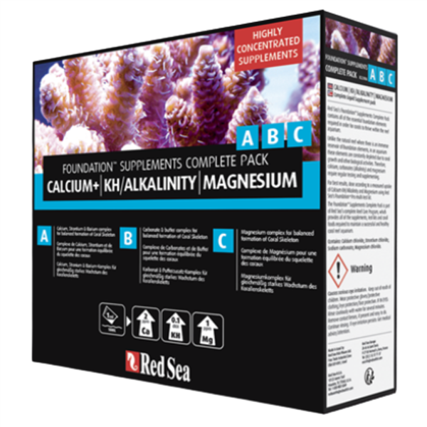 Red Sea Reef Foundation Liquid Starter Kit Red Sea