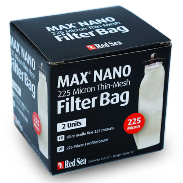 Red Sea MAX NANO 225 Micron Thin-Mesh Filter Sock 2 Units Red Sea