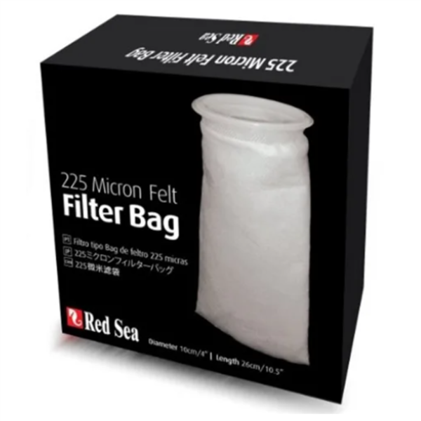 Red Sea 225 Micron Felt Fine Polish Filter Bag — 4" x 10.5" Red Sea