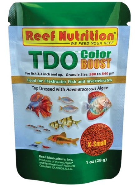 Reef Nutrition TDO Color Boost FRESHWATER X-Small 1oz