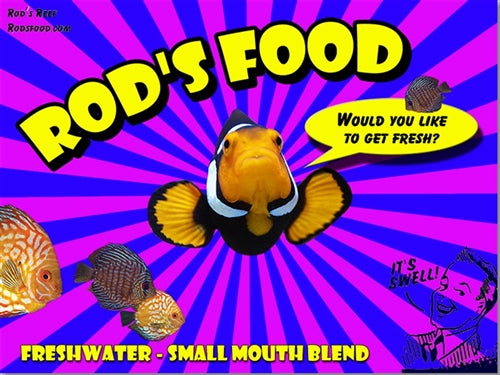Rod's Food FROZEN Freshwater - Small Mouth Blend 6oz