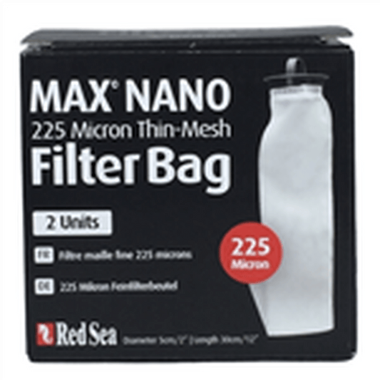 Red Sea Max Nano 225 Micron Thin Mesh Filter Sock 2 Units Red Sea