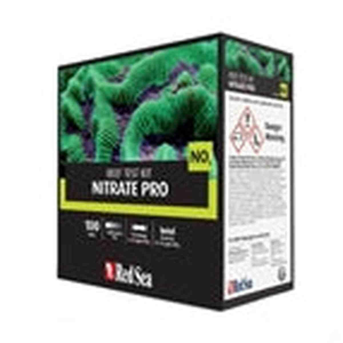 Red Sea Nitrate Pro NO3 - High Definition comparator test kit 100 tests - incl. professional colorimetric comparator Red Sea