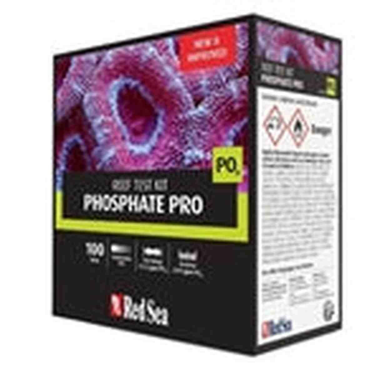 Red Sea Phosphate Pro PO4 High Definition comparator test kit 100 tests - incl. professional colorimetric comparator Red Sea