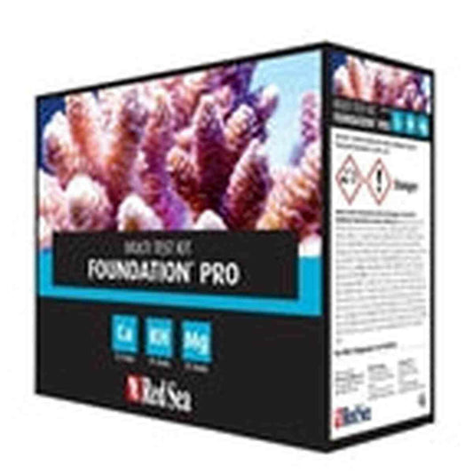 Red Sea Reef Foundation Pro Multi Test kit Ca,Alk,Mg Calcium, Magnesium & Alkalinity Red Sea