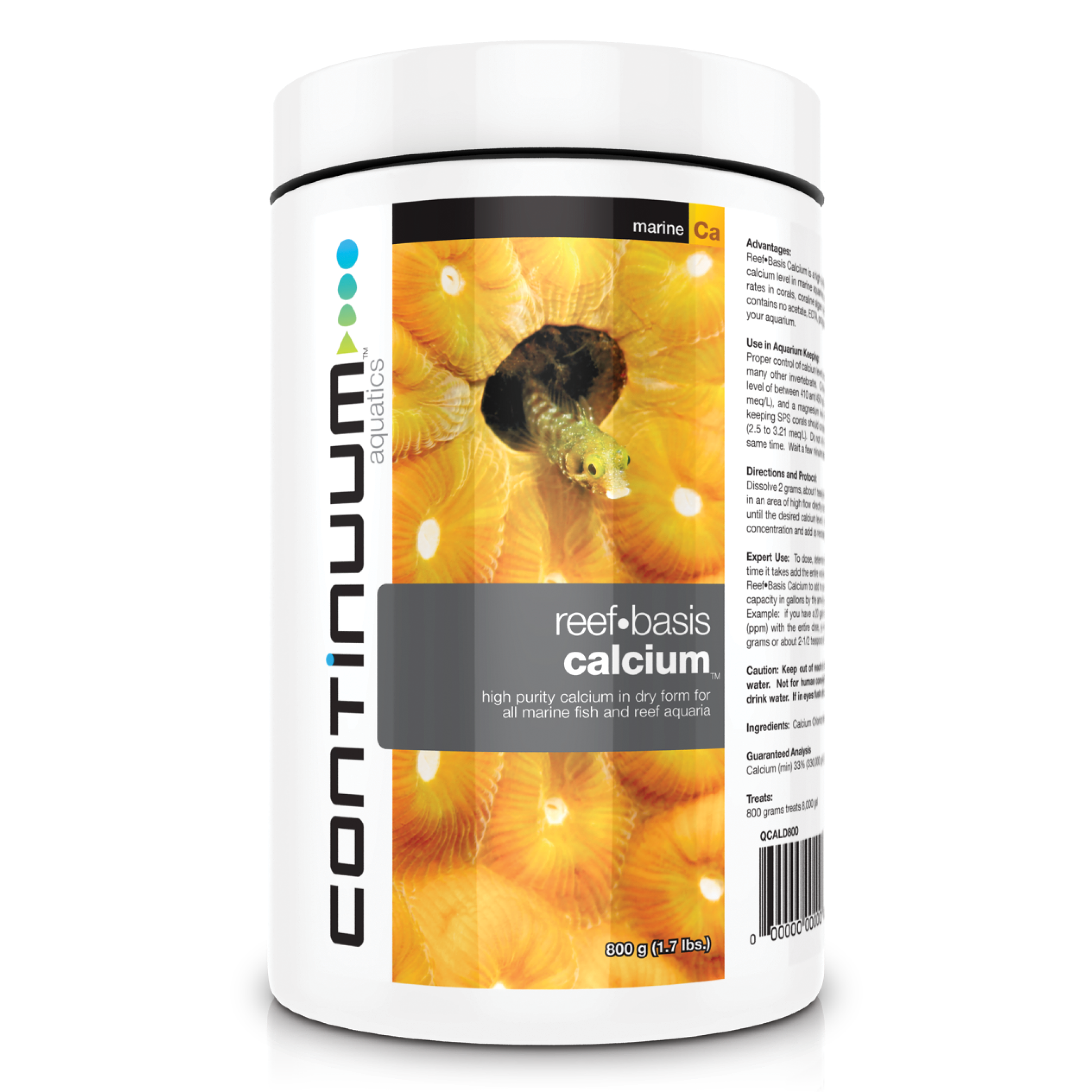 Continuum Aquatics Continuum Aquatics Reef Basis Calcium Dry