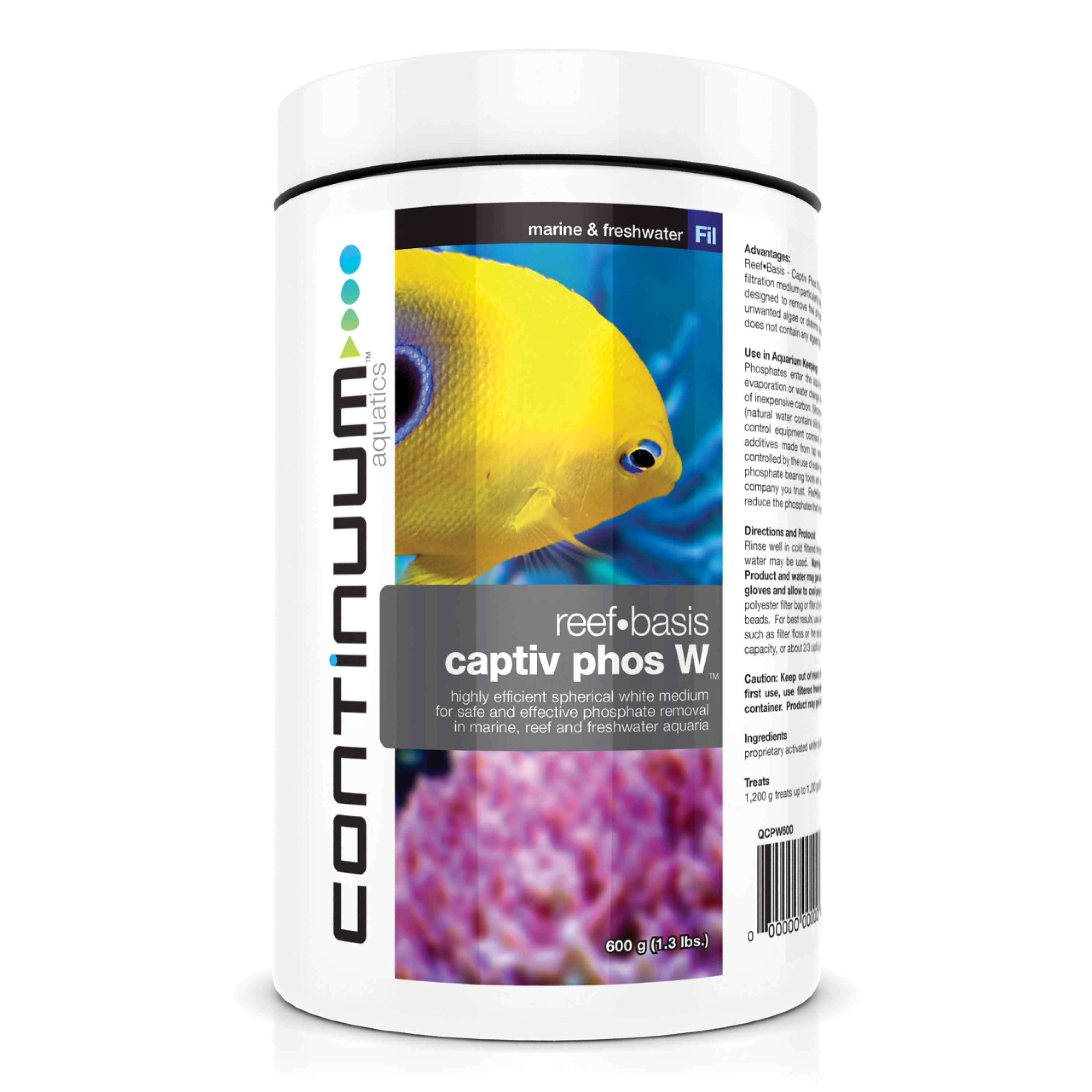 Continuum Aquatics Continuum Aquatics Reef Basis Captiv Phos W