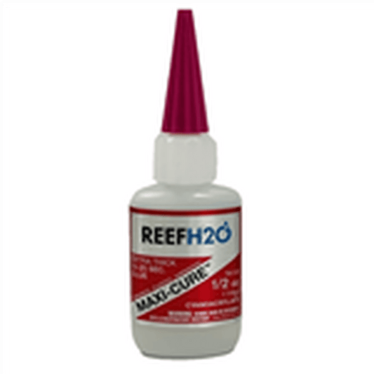 ReefH2O MAXI-CURE Extra Thick Cyanoacrylate Glue 0.5oz ReefH2O