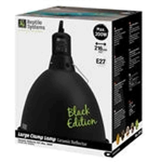 Reptile Systems Black Edition Clamp Lamp LARGE Reptile Systems