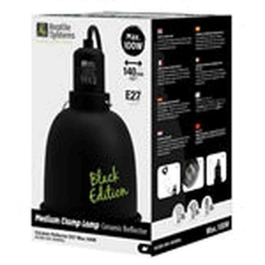 Reptile Systems Black Edition Clamp Lamp MEDIUM Reptile Systems