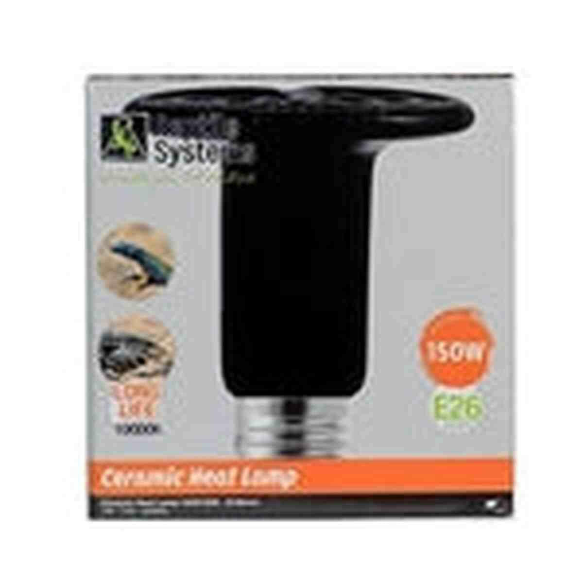Reptile Systems Ceramic Heat Lamp 150 Watt Reptile Systems