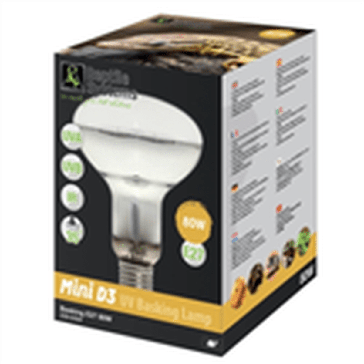 Reptile Systems D3 UV Basking Lamp 80W Reptile Systems