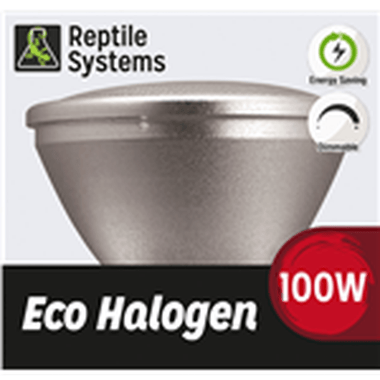 Reptile Systems Eco Halogen Lamp Kit 100 Watt Red Reptile Systems
