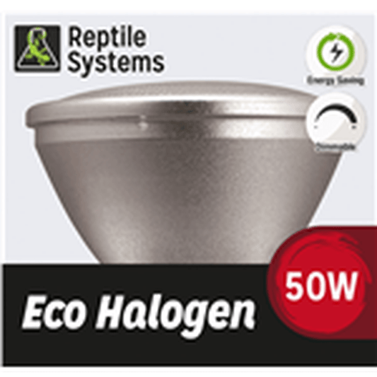 Reptile Systems Eco Halogen Lamp Kit 50 Watt Red Reptile Systems