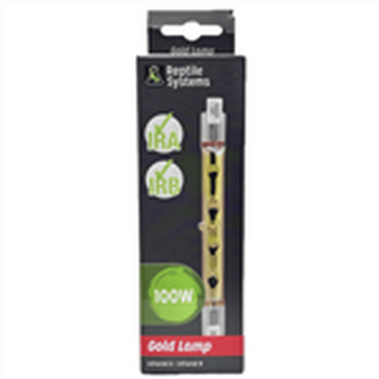 Reptile Systems Replacement Gold Infrared Lamp 100 Watt Reptile Systems
