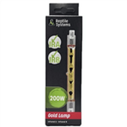 Reptile Systems Replacement Gold Infrared Lamp 200 Watt Reptile Systems
