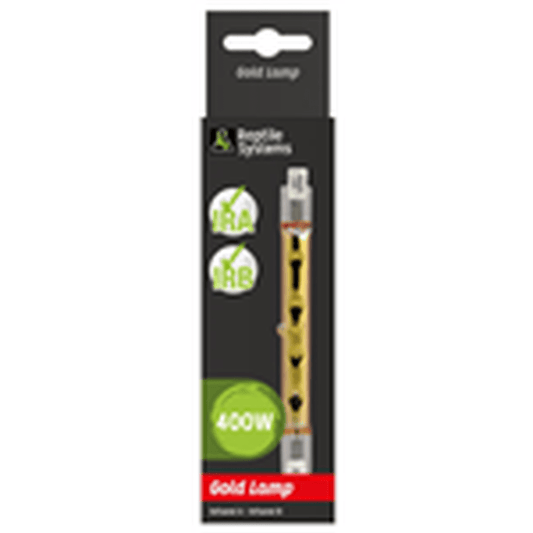 Reptile Systems Replacement Gold Infrared Lamp 400 Watt Reptile Systems