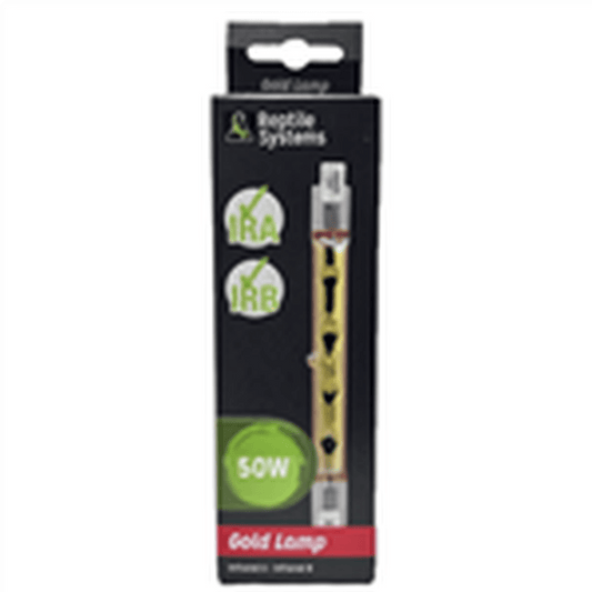 Reptile Systems Replacement Gold Infrared Lamp 50 Watt Reptile Systems