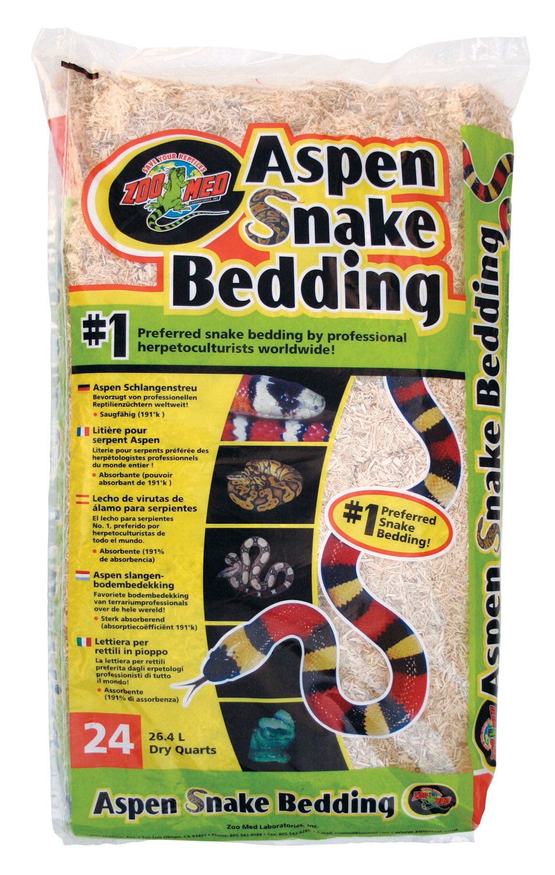 Zoo Med Aspen Snake Bedding Zoo-Med