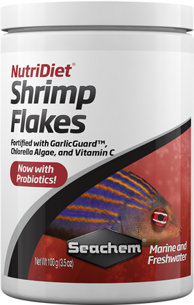Seachem NutriDiet Shrimp Flakes with Probiotics 100g