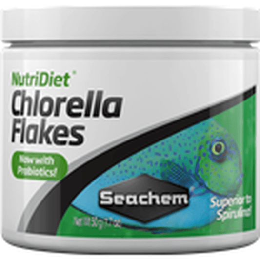 Seachem NutriDiet Chlorella Flakes w/ Probiotics 50g Seachem