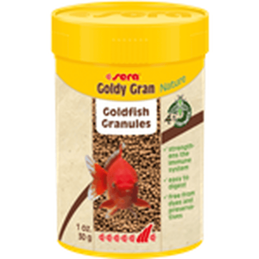 Sera Goldy Gran Nature - Goldfish Granules 1oz / 30g Sera