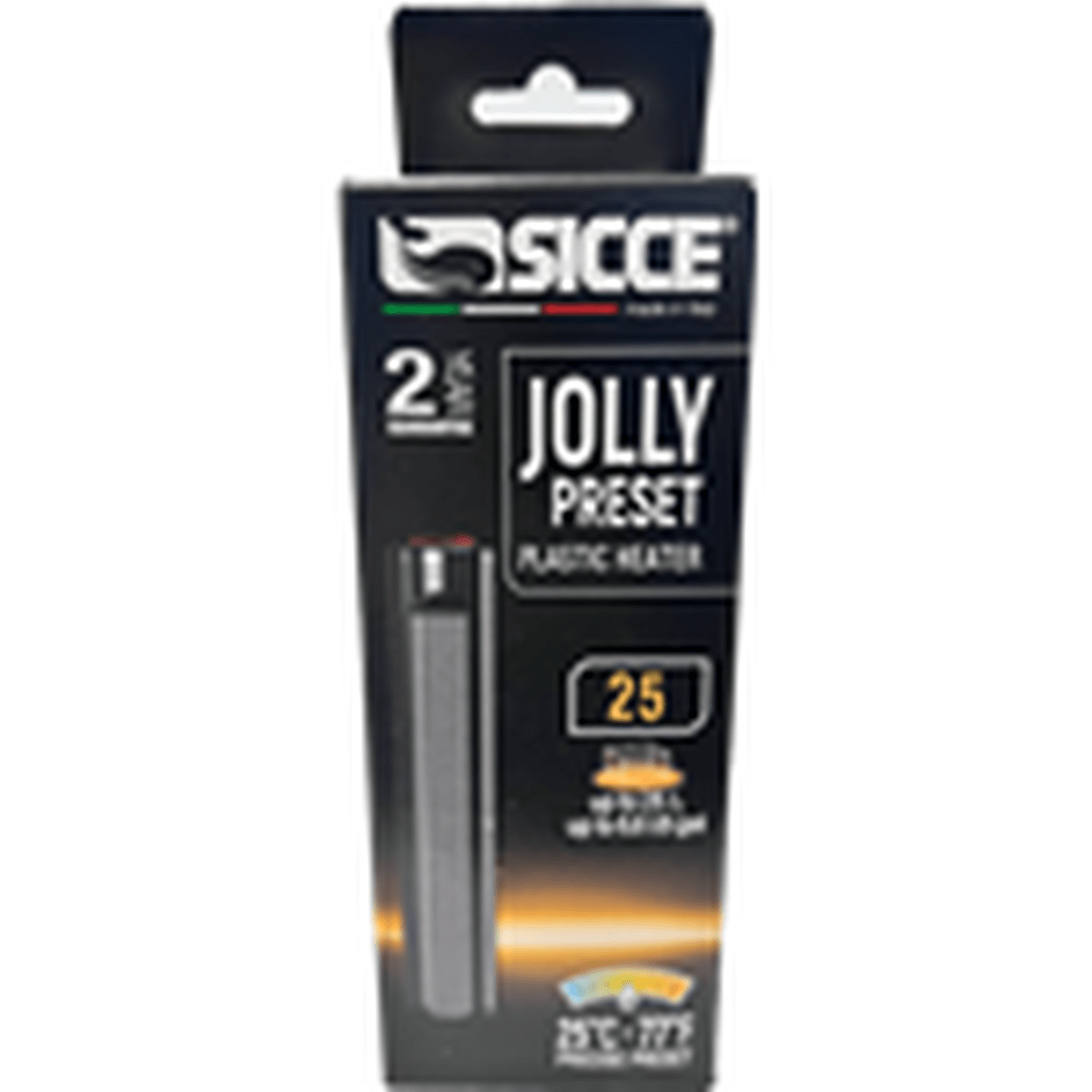 Sicce JOLLY Preset 25 - Submersible Heater - 22 Watt Sicce