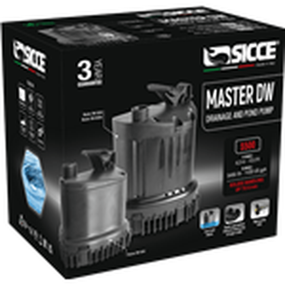 Sicce Master DW 5500 Pump - 1430gph Sicce