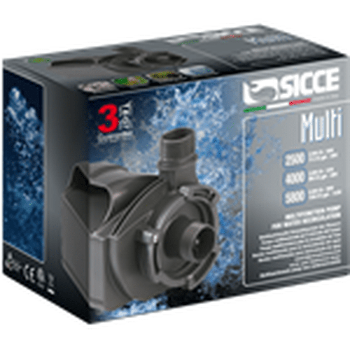 Sicce Multi Quiet Pump 2500 - 715gph Sicce