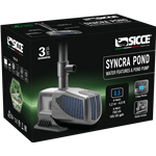Sicce SyncraPond 0.5 Pond Pump with Fountain - 185gph Sicce
