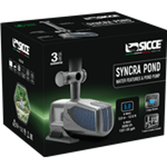 Sicce SyncraPond 5.0 Pond Pump with Fountain - 1321gph Sicce