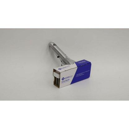 Super-Pro 5.5" Stainless Steel Service Grade Bristle Brush.