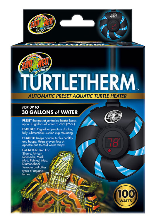 Zoo Med TurtleTherm™ Automatic Preset Aquatic Turtle Heater Zoo-Med