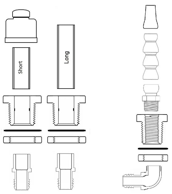 Tideline 10" Overflow Kit Tideline