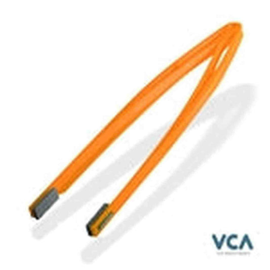 VCA 11" Never-Rust Aquarium Tweezers UV - ORANGE Vivid Creative Aquatics