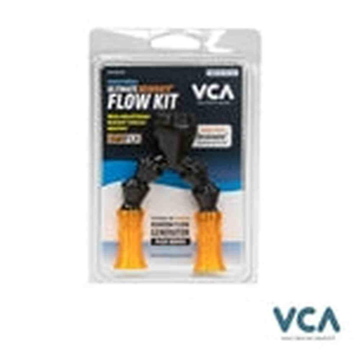 VCA FLEX Series - Limited Edition Ultimate Deskmate Flow Kit - Dual 1/4" RFG Nozzle Vivid Creative Aquatics
