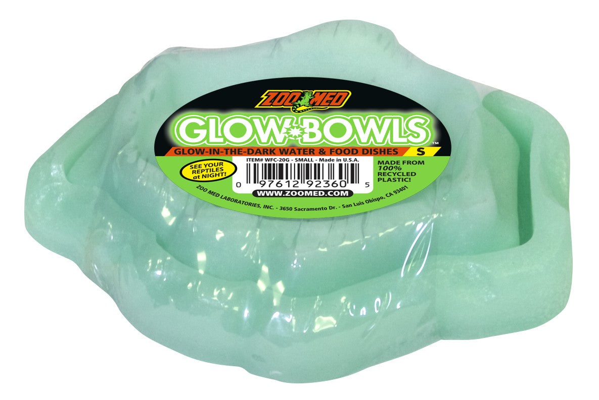 Zoo Med Glow-Bowls™ – Glow-in-the-Dark Combo Bowls Zoo-Med
